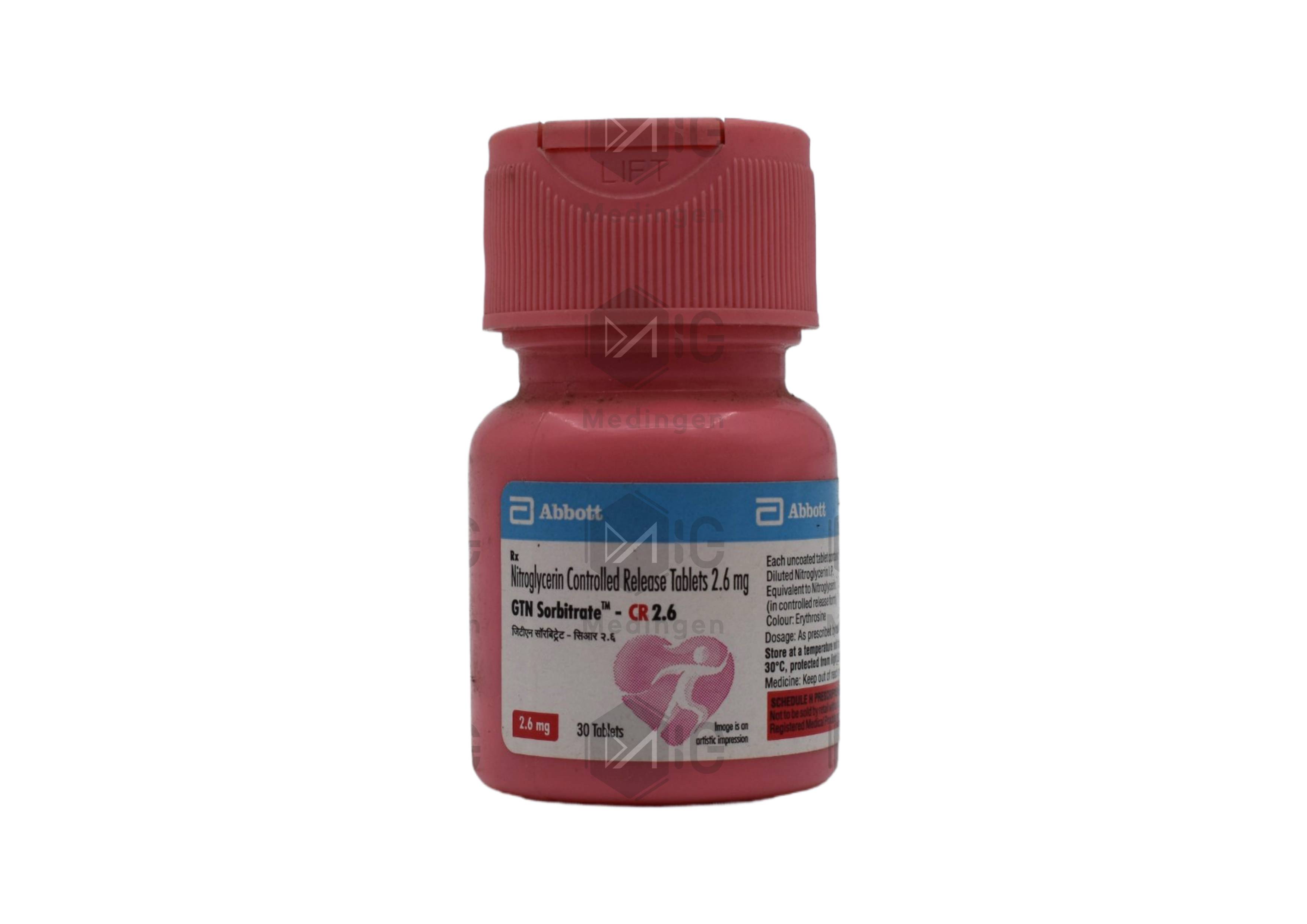 GTN SORBITRATE CR 2.6